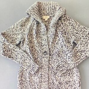 LOFT Monochrome Knit Cardigan